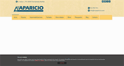 Desktop Screenshot of impaparicio.com